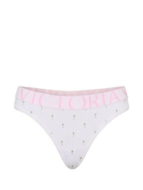 Victoria's Secret Logo Palm-Print Thong Panty